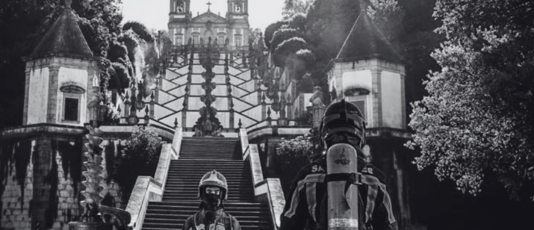 Bom Jesus de Braga recebe mais de 1.800 bombeiros para os “Escadórios da Humanidade”