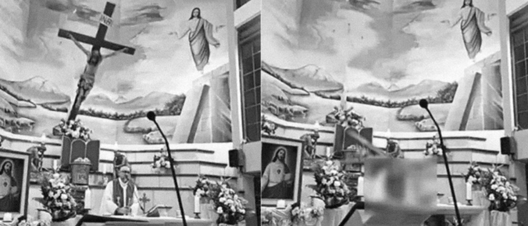Padre morre a celebrar missa após cruz cair sobre si