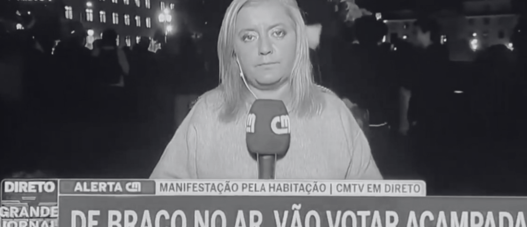 Tânia Laranjo confrontada por manifestantes após comentário «cheira à droga»